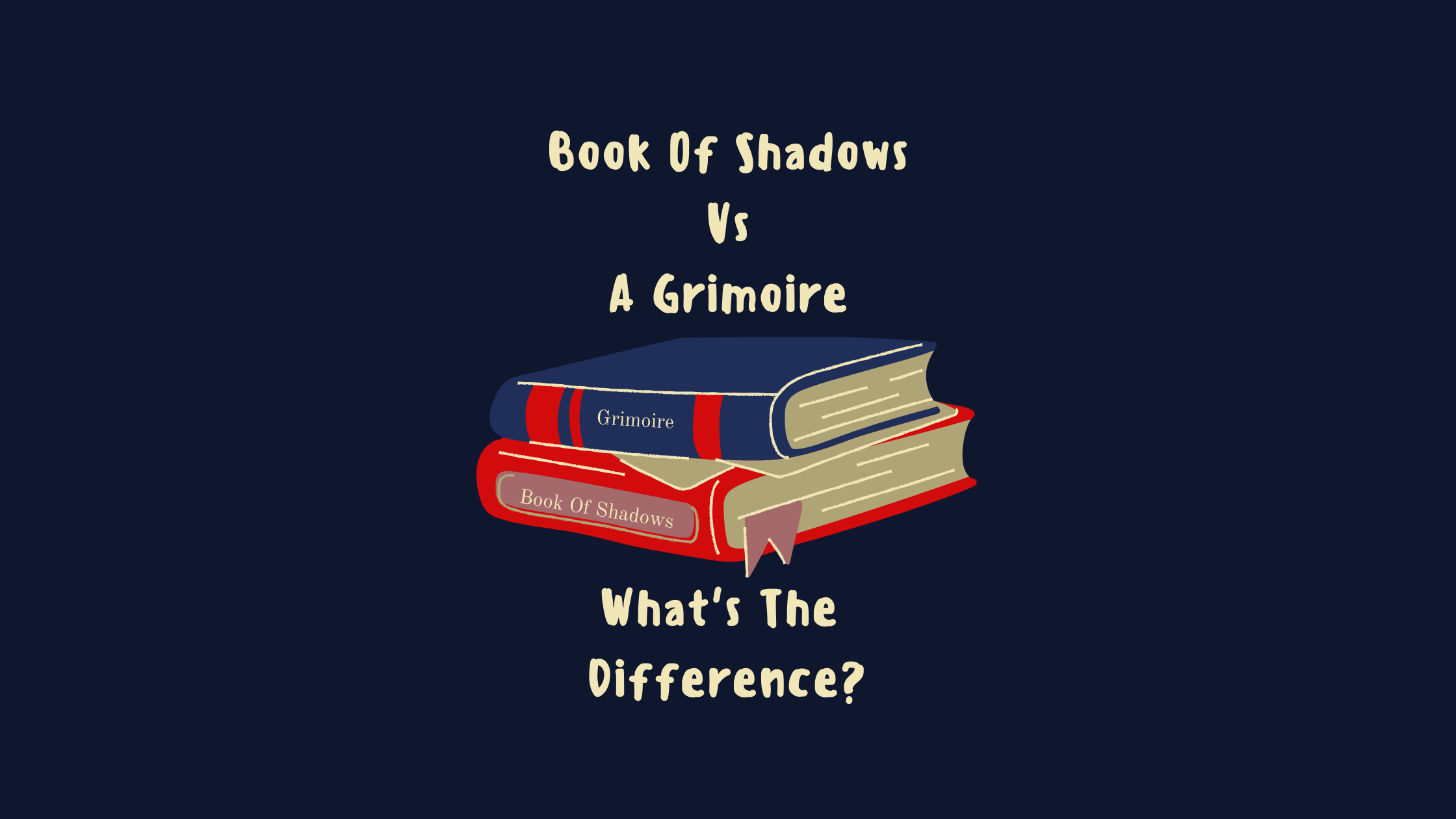 Grimoire Vs Book of Shadows — Three Morrigna
